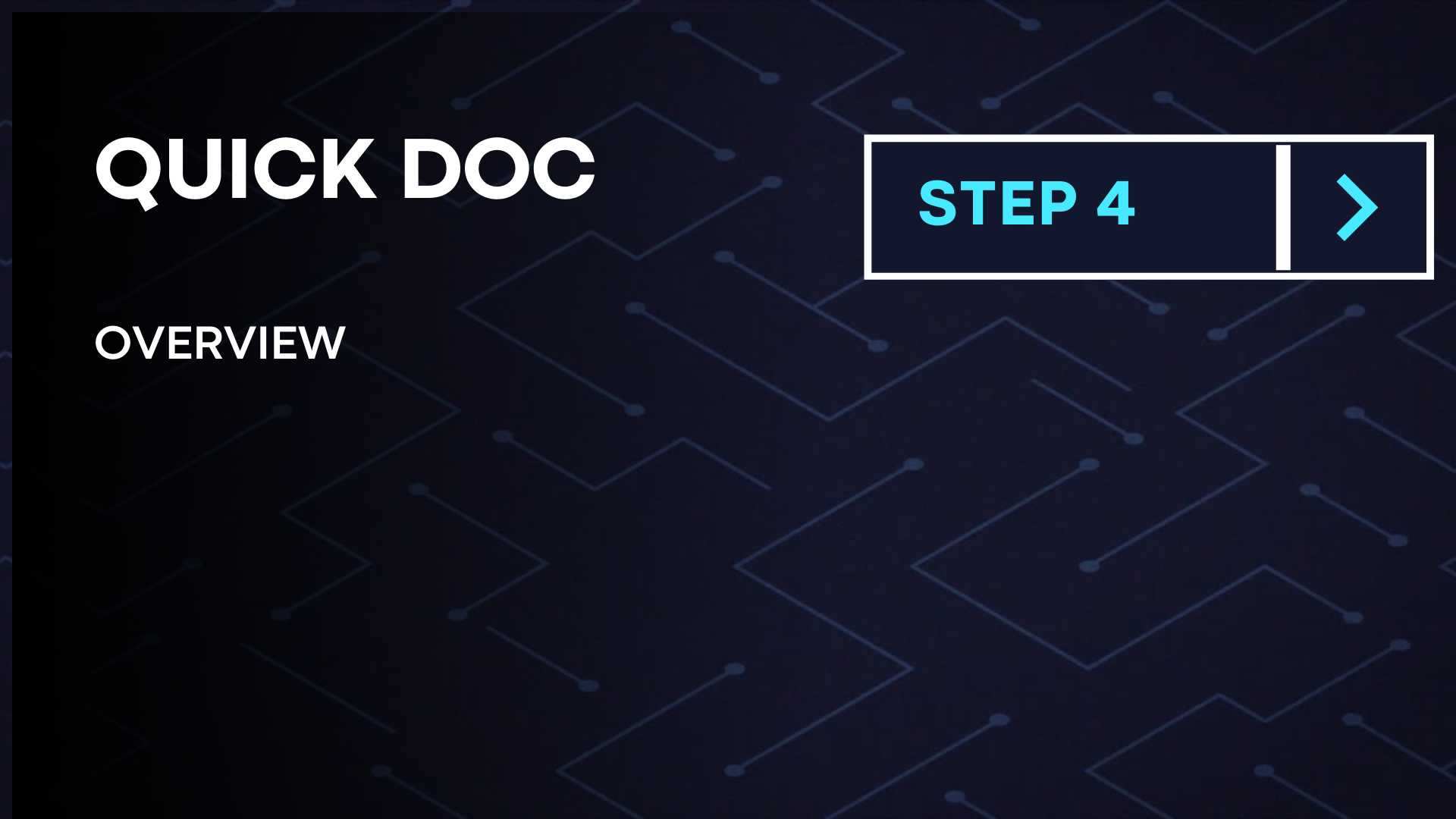 Step 4: Overview of the process